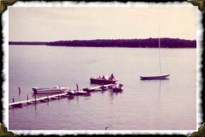 Our very long dock